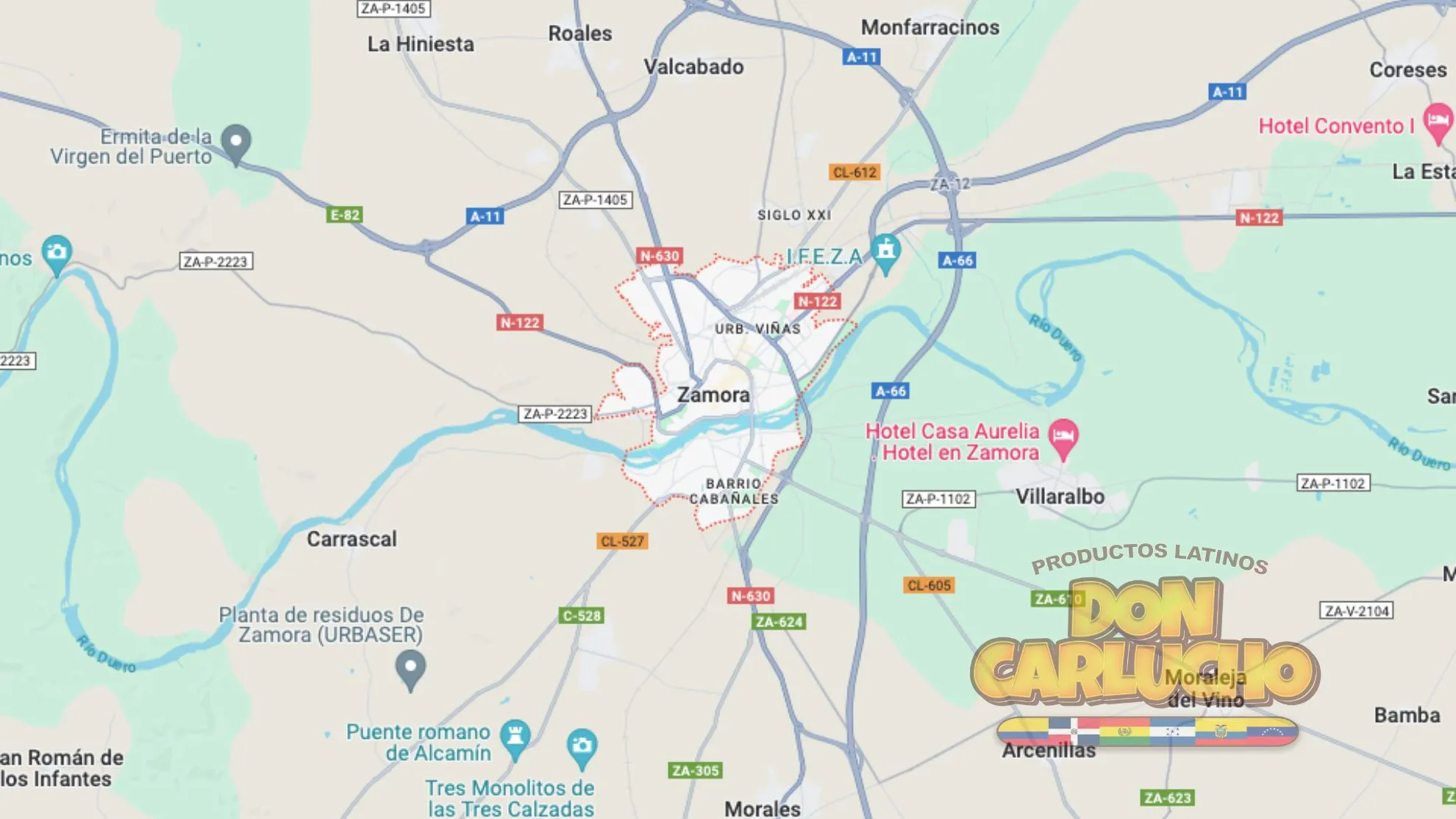 mapa-de-zamora mapa de zamora